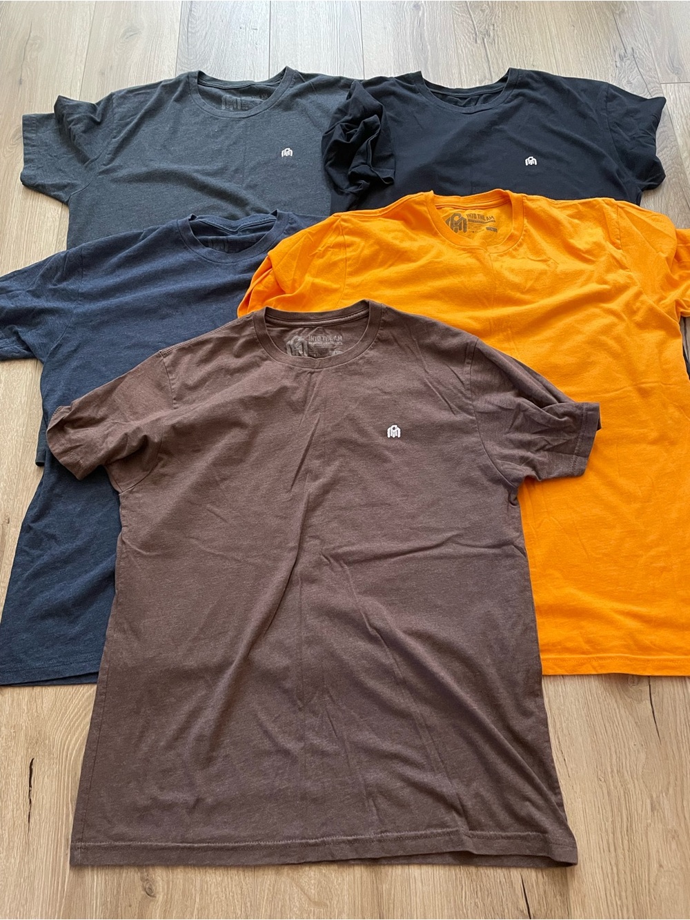 Bundle lot five into the am t shirts ALL men’s L good condition